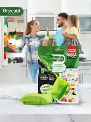 Поглотитель запаха для холодильника + сменный картридж