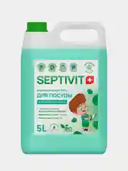 Гель для посуды SEPTIVIT "Альпийская Мята", 5 л