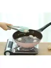 Зеленый щипцы кухонные термостойкие жаропрочные кулинарные