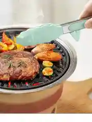 Зеленый щипцы кухонные термостойкие жаропрочные кулинарные