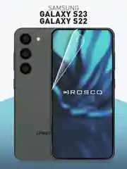 Прозрачный 1-2 шт плёнка для Samsung Galaxy S24 S23 S22, Ultra FE Plus защитная ROSCO гидрогелевая