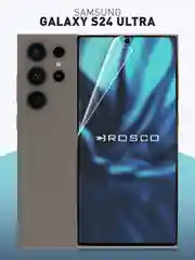 Прозрачный 1-2 шт плёнка для Samsung Galaxy S24 S23 S22, Ultra FE Plus защитная ROSCO гидрогелевая