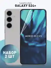 Прозрачный 1-2 шт плёнка для Samsung Galaxy S24 S23 S22, Ultra FE Plus защитная ROSCO гидрогелевая