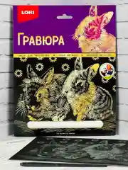 Набор для рисования Кролики Зайчик заяц эффект золото Лори