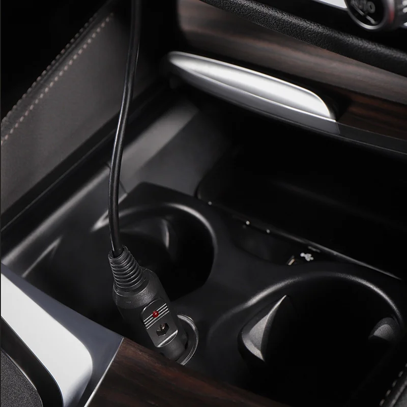 Автозарядка REXANT,с индикатором, разъем 1.4х3.4, шнур прямой, 1.5 м