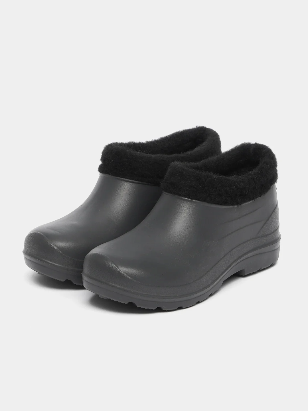 Серый галоши женские, утепленные, 37-41