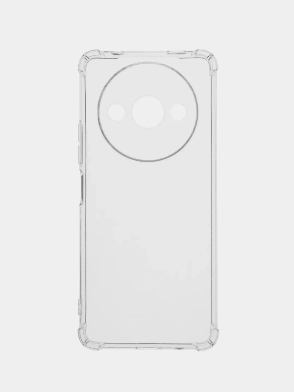 Чехол для Xiaomi Redmi A3 / Poco C61 (Сяоми Редми А3 / Поко С61) прозрачный противоударный