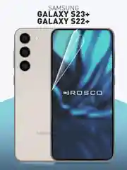 Прозрачный 1-2 шт плёнка для Samsung Galaxy S24 S23 S22, Ultra FE Plus защитная ROSCO гидрогелевая