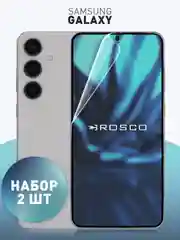 Прозрачный 1-2 шт плёнка для Samsung Galaxy S24 S23 S22, Ultra FE Plus защитная ROSCO гидрогелевая