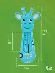 Бежевый термометр детский Коровка для воды, для купания в ванночке от ROXY-KIDS
