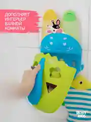 Черный термометр детский Коровка для воды, для купания в ванночке от ROXY-KIDS