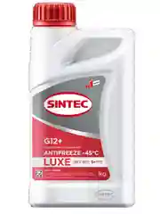 SINTEC LUXE G12+ -45 карбоксилатный антифриз 1кг для двигателя автомобиля, красный