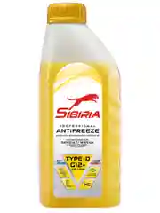 Антифриз SIBIRIA Antifreeze G12+, -40, карбоксилатный, жёлтый