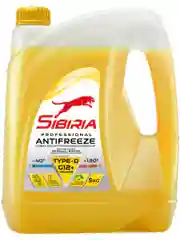 Антифриз SIBIRIA Antifreeze G12+, -40, карбоксилатный, жёлтый