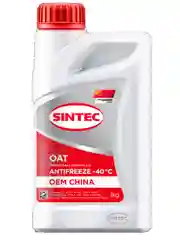 Антифриз SINTEC Antifreeze OEM China OAT red -40