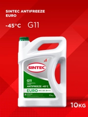 SINTEC EURO G11 -45 силикатный антифриз 10кг для двигателя автомобиля