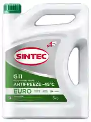 SINTEC EURO G11 -45 силикатный антифриз 5кг для двигателя автомобиля, зелёный