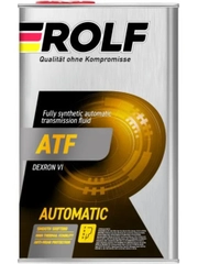 Масло трансмиссионное ROLF ATF Dexron VI, синтетическое, (металл)