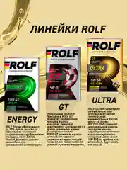 Масло трансмиссионное ROLF ATF Dexron VI, синтетическое, (металл)