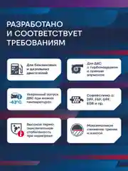 Моторное масло MIRAX MX9 SAE 5W-30, API SN, ACEA C3, Синтетическое