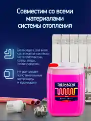Теплохладоноситель THERMAGENT -30 этиленгликоль, термагент теплоноситель антифриз
