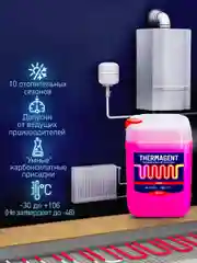 Теплохладоноситель THERMAGENT -30 этиленгликоль, термагент теплоноситель антифриз