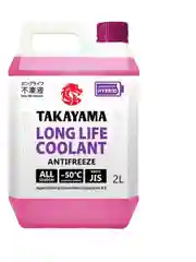 Антифриз TAKAYAMA LONG LIFE COOLANT HYBRID (-50) розовый 2 л