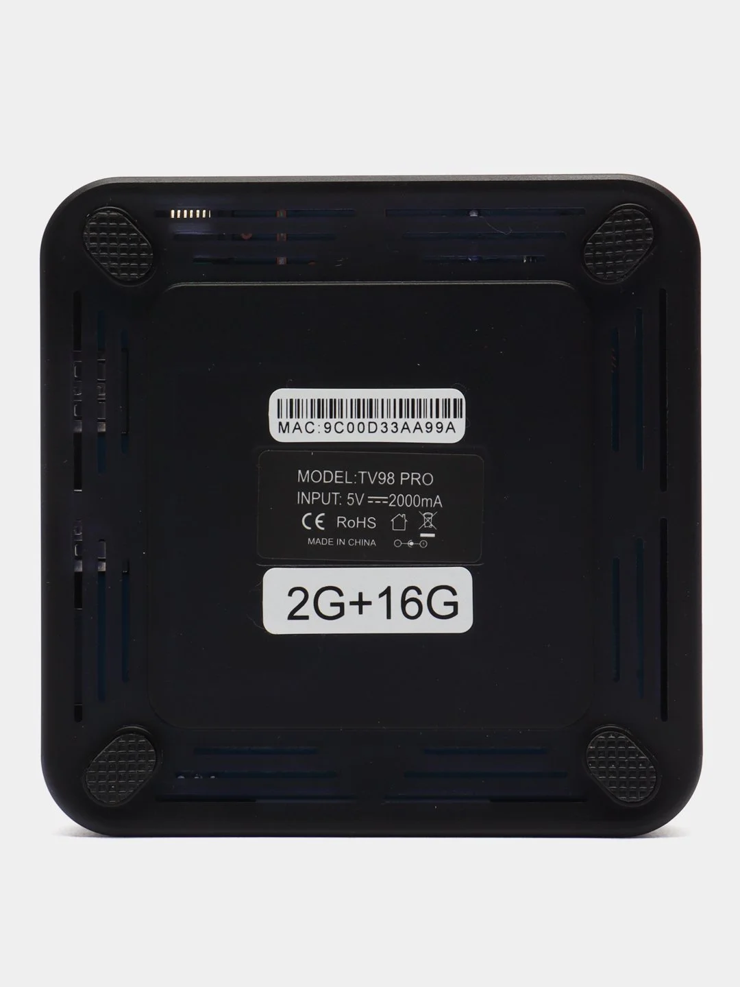 Цифровая смарт ТВ приставка TV98Pro, 2G/16Gb Android 14.0 / Smart TV 8K