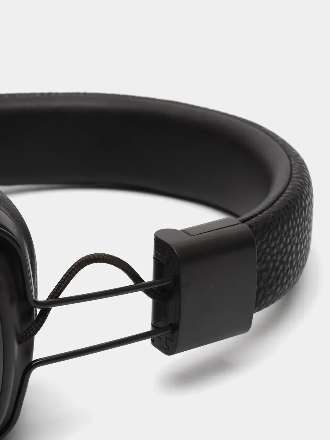 Коричневый беспроводные полноразмерные большие наушники, с Bluetooth и подсветкой