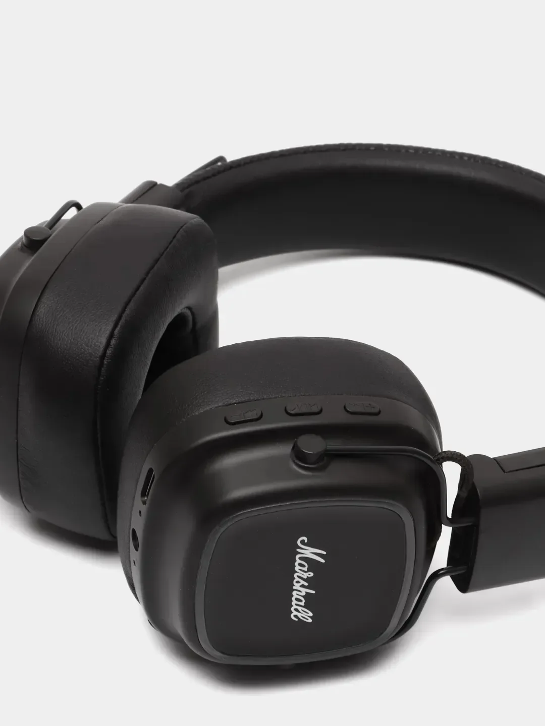 Коричневый беспроводные полноразмерные большие наушники, с Bluetooth и подсветкой
