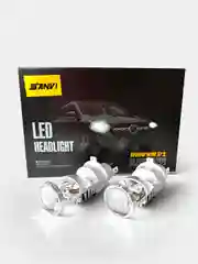 Автомобильные светодиодные лампы SANVI LED HEADLIGHT, H4, 5500К, dual CSP LED CHIPS, 2 шт