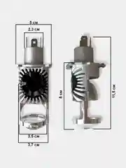 Автомобильные светодиодные лампы SANVI LED HEADLIGHT, H4, 5500К, dual CSP LED CHIPS, 2 шт