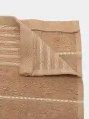 Коричневый полотенце махровое / Набор полотенец 3 шт 30х60 "Скиф"/ кухня / кухоное полотенце