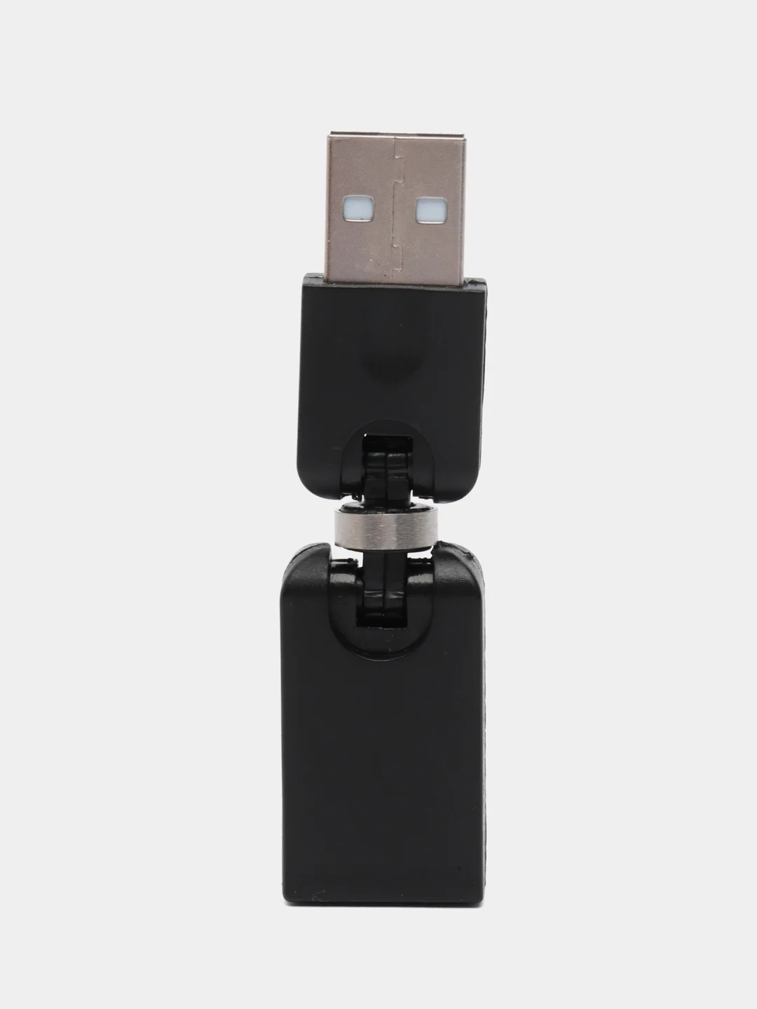 Угольный поворотный адаптер переходник, угловой USB 2.0, штекер USB гнездо 360 градусов