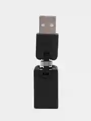 Угольный поворотный адаптер переходник, угловой USB 2.0, штекер USB гнездо 360 градусов