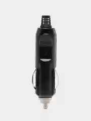 Черный штекер разъем прикуривателя в авто, с предохранителем 12V 24V