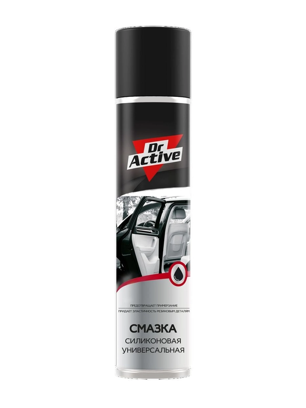 Универсальная силиконовая смазка для авто Dr. Active аэрозоль 400 мл