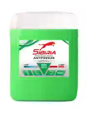 Антифриз для двигателя автомобиля SIBIRIA ANTIFREEZE G11 (-40) зеленый, GREEN G11