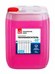 Теплохладоноситель ТЕХНОЛОГИЯ УЮТА -65 на основе этиленгликоля концентрат 10 кг