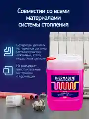 Теплоноситель для отопления Thermagent -65 концентрат на основе этиленгликоля