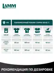 LAMM Black гель для стирки черного и темного белья бесфосфатный