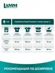 LAMM Baby гель для стирки детского белья гипоаллергенный бесфосфатный