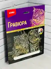 Набор для рисования Милые котята Котенок эффект золото Лори