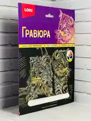 Набор для рисования Милые котята Котенок эффект золото Лори