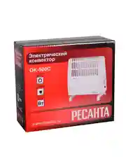 Конвекторный обогреватель Ресанта ОК-500С (0,5 кВт) электрический конвектор 67/4/5