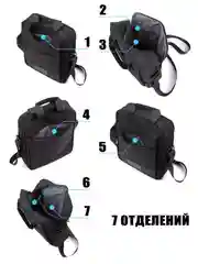 Черный сумка через плечо