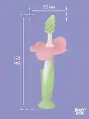 Лайм щетки - массажёры, прорезыватель, грызунки детские FLOWER от ROXY-KIDS, 2 шт