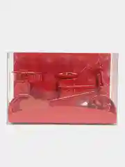 Красный подсвечник сувенир Велосипед