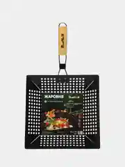 Жаровня для овощей, морепродуктов, грибов, 305х305 мм, глубина 5,5 см, антипригарная