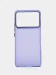 Лавандовый чехол накладка для Xiaomi Poco X6 Pro, матовая, противоударная